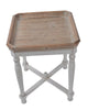 SHABBY SQUARE SIDE TABLE Philbee Interiors 