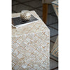 HAYMEN SQUARE SHELL CERAMIC SHELL STOOL/TABLE Philbee Interiors 