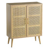 TWO DOOR RATTAN CABINET Philbee Interiors 