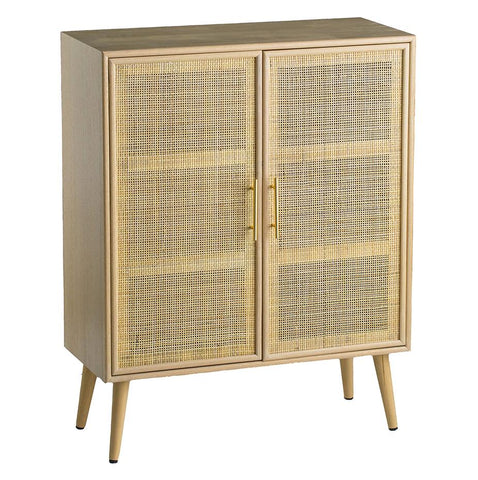 TWO DOOR RATTAN CABINET Philbee Interiors 