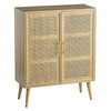 TWO DOOR RATTAN CABINET Philbee Interiors 