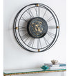 TRAVELER WALL CLOCK WITH MOVING 3D MECHANISM Philbee Interiors 