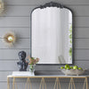 ORNATE METALLIC WALL MIRROR Philbee Interiors 