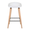 COMFY BAR STOOL WHITE Philbee Interiors 