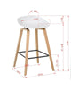 COMFY BAR STOOL WHITE Philbee Interiors 