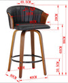 MARS KITCHEN SWIVEL CHAIR Philbee Interiors 