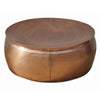 BRONZE LOOK HAMMERED COFFEE TABLE Philbee Interiors 