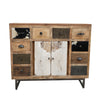 COWHIDE PATCHWORK CHEST OF DRAWERS Philbee Interiors 