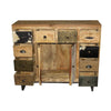 COWHIDE PATCHWORK CHEST OF DRAWERS Philbee Interiors 