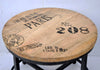 NO 208 HARDWOOD ROUND COFFEE TABLE Philbee Interiors 