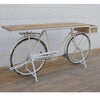 WHITE VINTAGE BICYCLE BAR Philbee Interiors 
