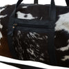 COWHIDE PATCH OVERNIGHT BAG Philbee Interiors 