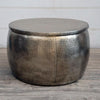 OPEN TOP HAND FORGED METAL COFFEE TABLE Philbee Interiors 