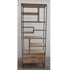 SLIM INDUSTRIAL IRON BOOKCASE Philbee Interiors 