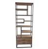 SLIM INDUSTRIAL IRON BOOKCASE Philbee Interiors 