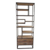 SLIM INDUSTRIAL IRON BOOKCASE Philbee Interiors 