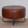 BOLERO LEATHER COFFEE TABLE/OTTOMAN Philbee Interiors 