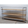 MOVABLE INDUSTRIAL BOOKSHELF (WIDE & LOW) Philbee Interiors 