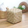 SQUARE SEA GRASS OTTOMAN Ottomans Philbee Interiors 