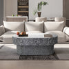 FLORAL MOTHER OF PEARL COFFEE TABLE Furniture Philbee Interiors 