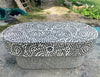 FLORAL MOTHER OF PEARL COFFEE TABLE Furniture Philbee Interiors 