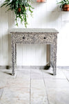 MOTHER OF PEARL ESSENCE DESK/CONSOLE Furniture Philbee Interiors 