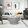 DIAMOND MOTHER OF PEARL COFFEE TABLE BLACK Furniture Philbee Interiors 