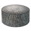 CORDELIA ROUND MOTHER OF PEARL COFFEE TABLE Furniture Philbee Interiors 