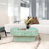 AMELIA OVAL MOTHER OF PEARL COFFEE TABLE Coffee table Philbee Interiors 