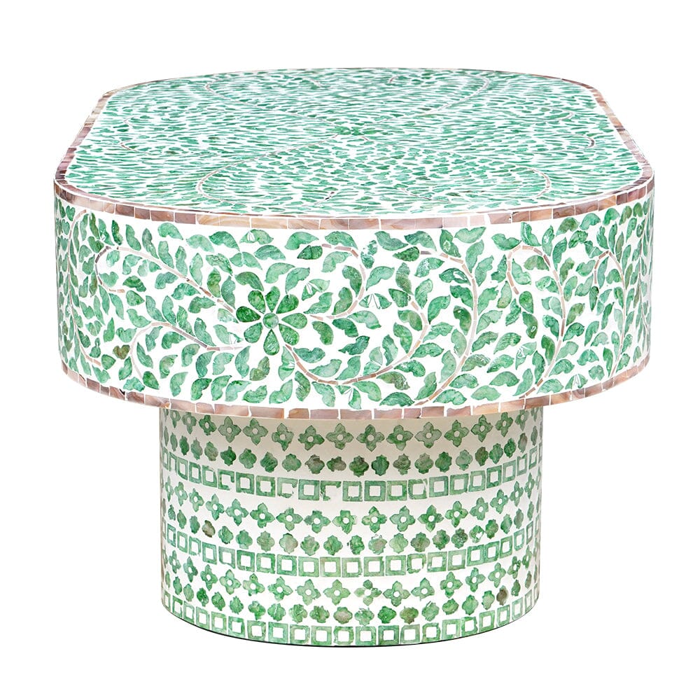 AMELIA OVAL MOTHER OF PEARL COFFEE TABLE Coffee table Philbee Interiors 
