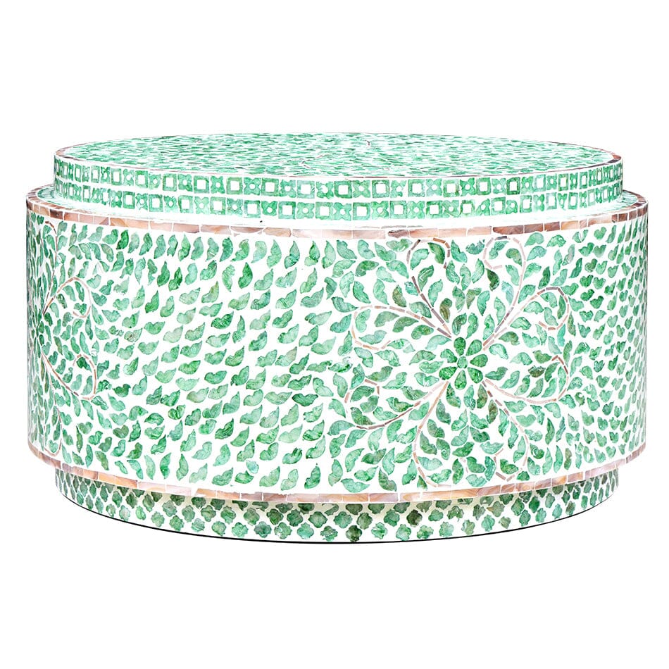 LAYLA TURQUOISE COFFEE TABLE Coffee table Philbee Interiors 