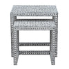 CLAIRE SHELL INLAY NESTING TABLES SIDE TABLE Philbee Interiors 